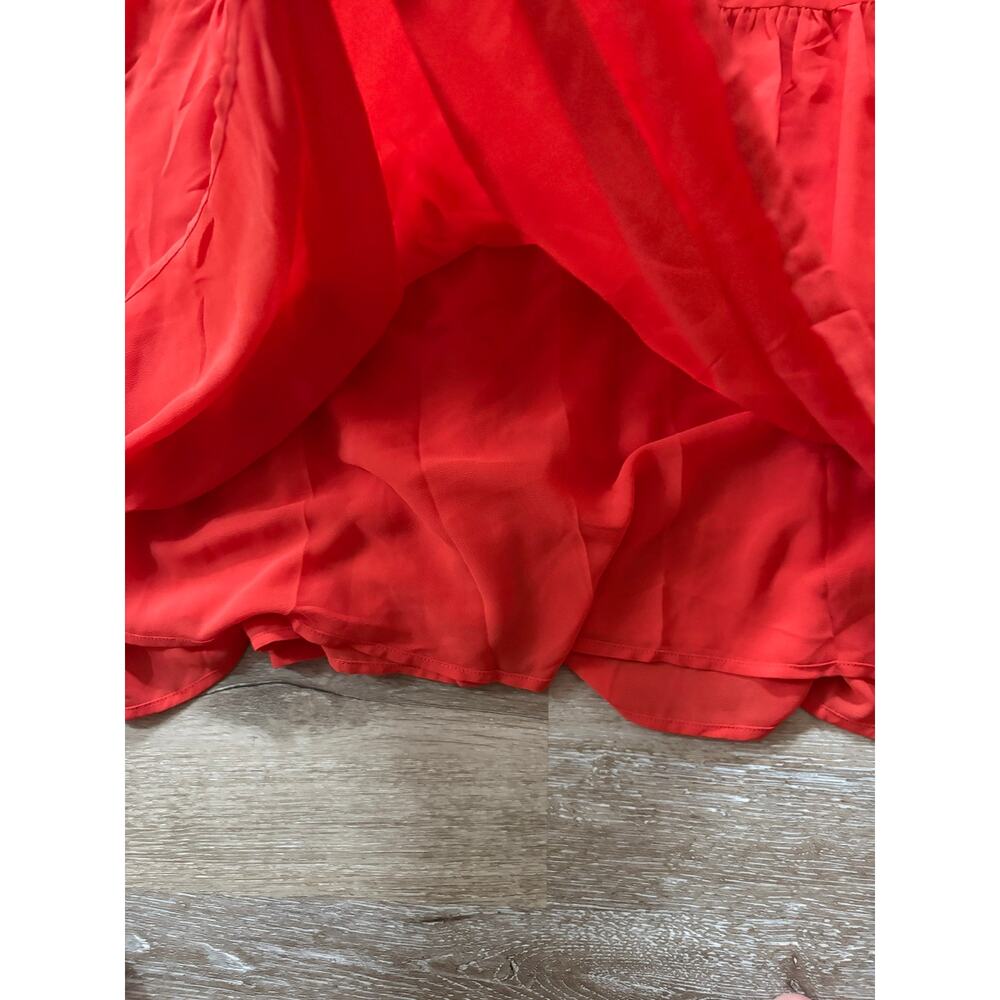 HELLO MOLLY Stand Out Heart Maxi Dress Bright Red - Picture 4 of 10